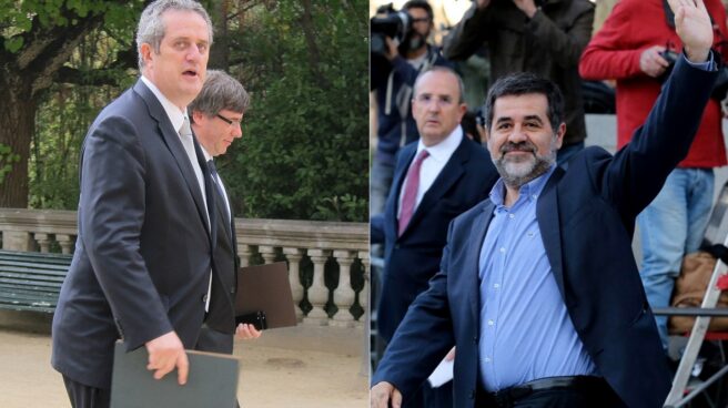 Joaquim Forn y Jordi Sànchez.