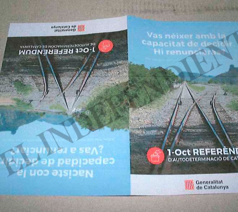El emisario encubierto de la Generalitat que encargó en un bar las papeletas del 1-O