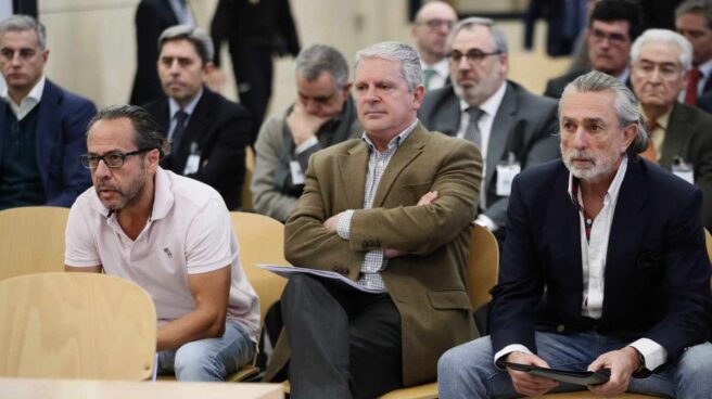 Álvaro Pérez 'El Bigotes', Pablo Crespo y Francisco Correa.