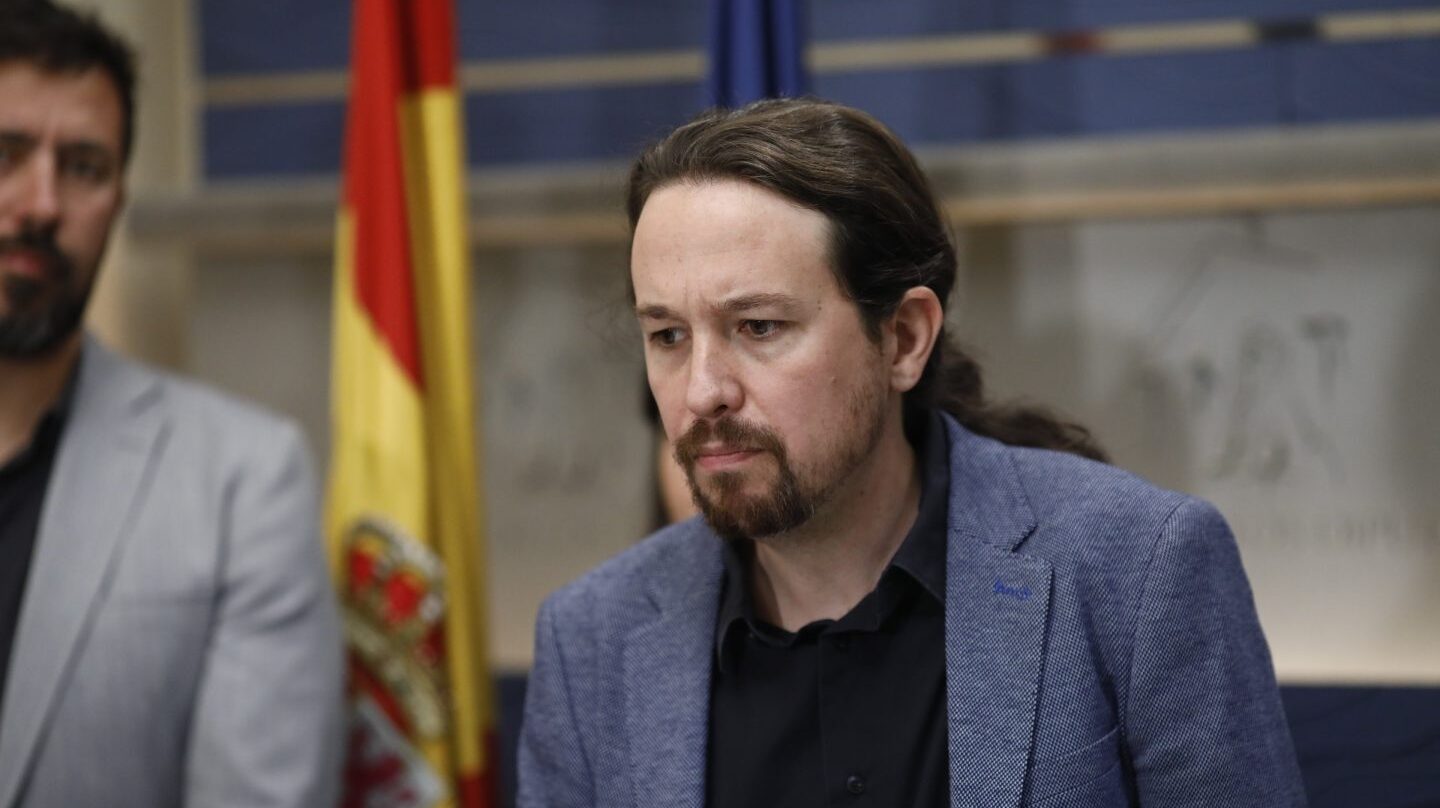 El líder de Podemos, Pablo Iglesias, el pasado noviembre en el Congreso.