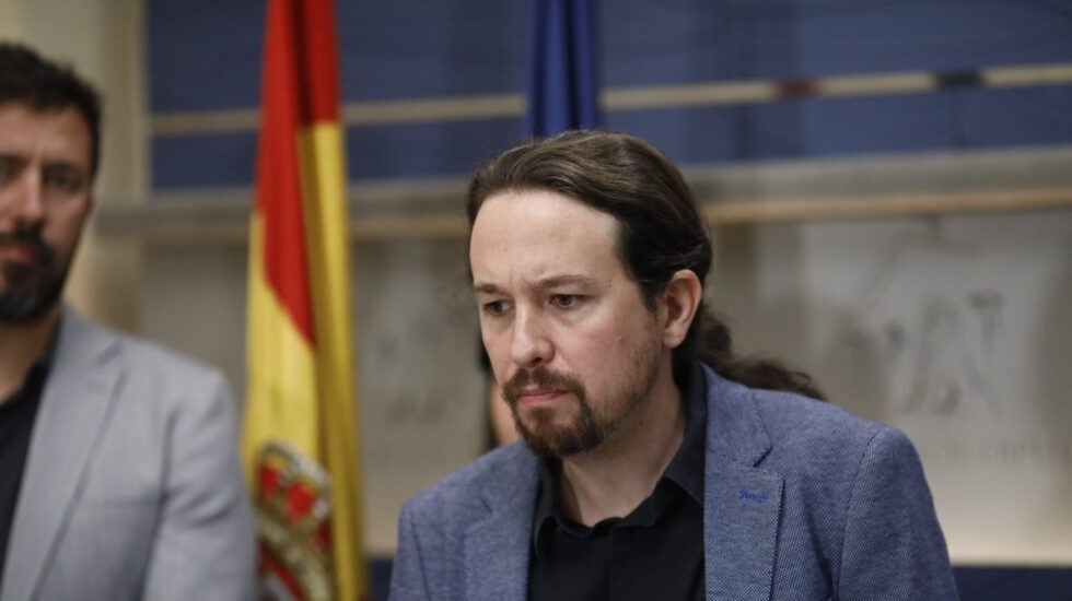 El líder de Podemos, Pablo Iglesias, el pasado noviembre en el Congreso.