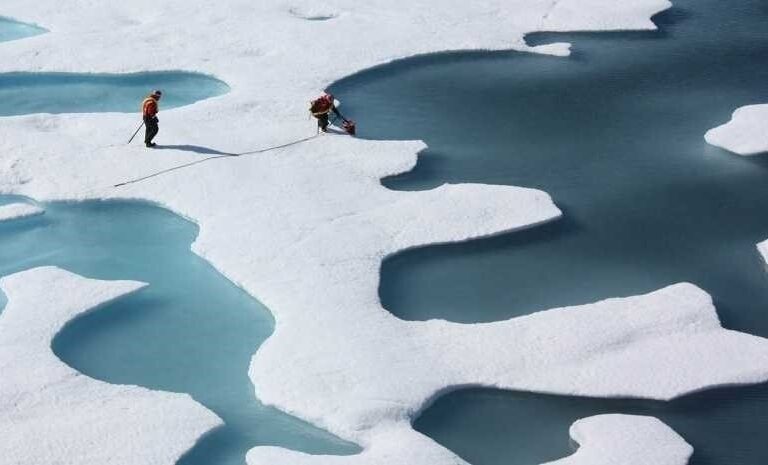 Corrientes de aire subtropical subieron las temperaturas sobre cero en el Ártico en 2015