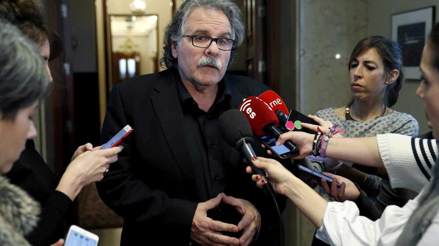 El portavoz de ERC en el Congreso de los Diputados, Joan Tardà.