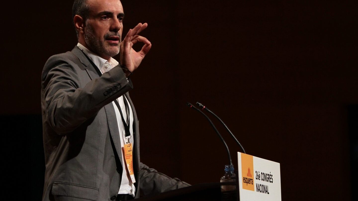 El ex secretario general de ERC y actual letrado del Parlament, Joan Ridao.