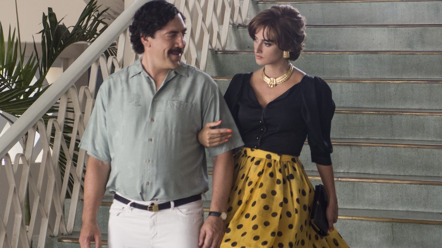 Javier Bardem y Penélope Cruz en "Loving Pablo"
