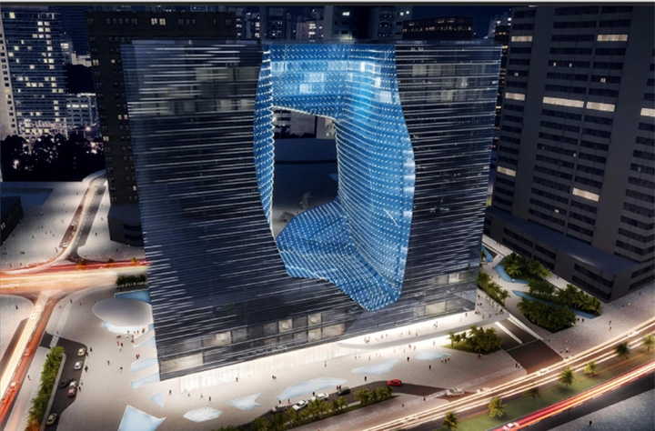 El futuro hotel ME Dubai, del grupo Meliá.