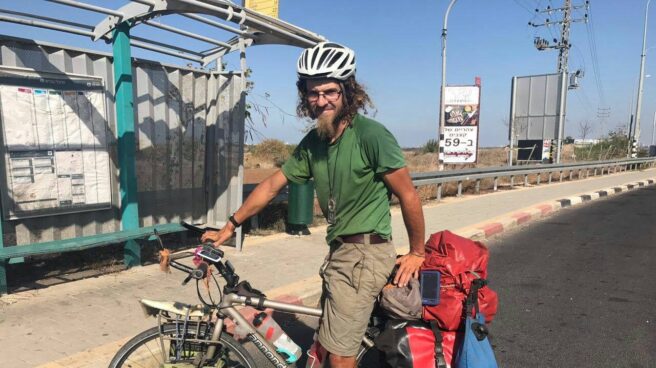El turista británico desaparecido en Israel, Oliver McAfee.