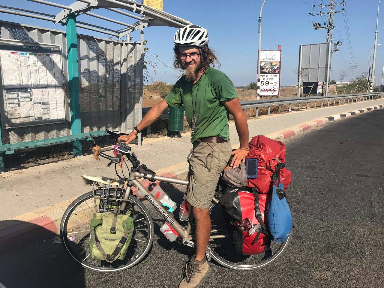 El turista británico desaparecido en Israel, Oliver McAfee.