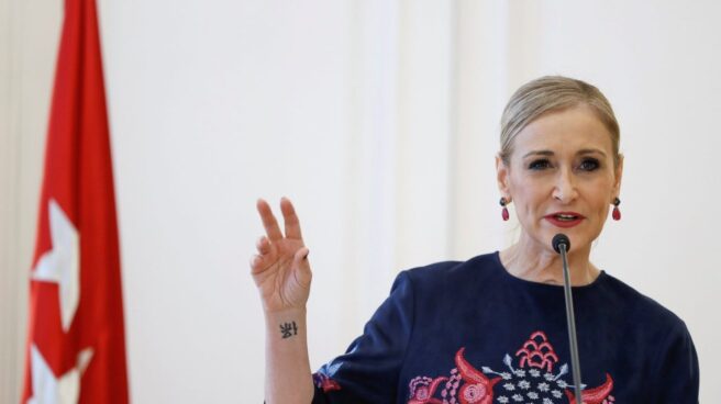 La presidenta de la Comunidad de Madrid, Cristina Cifuentes.