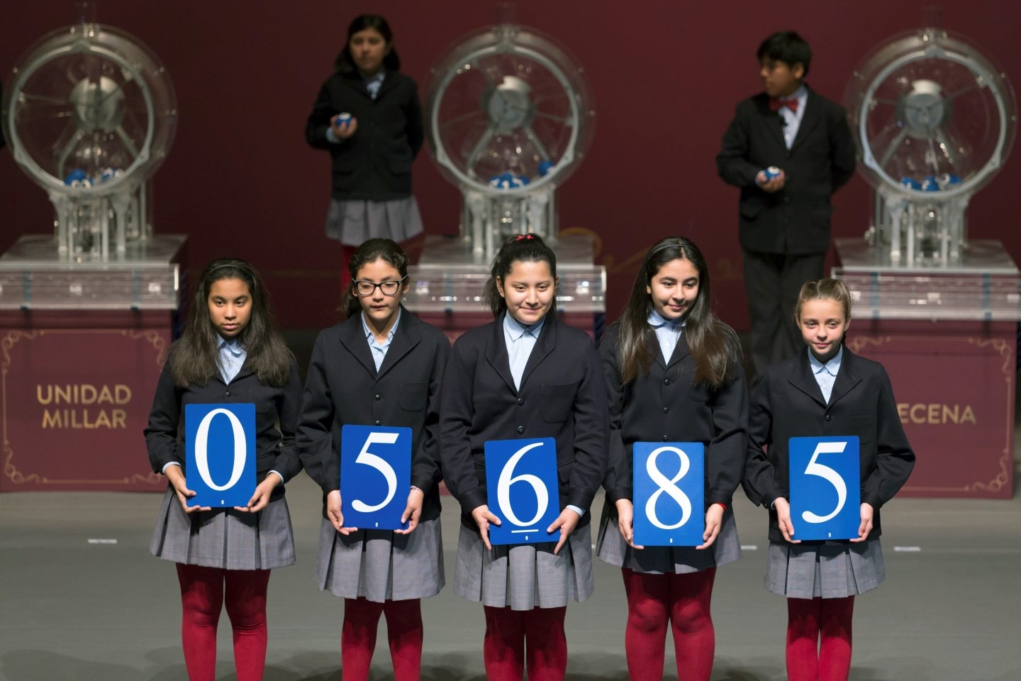 El primer premio del sorteo extraordinario de la lotería de 'El Niño'.