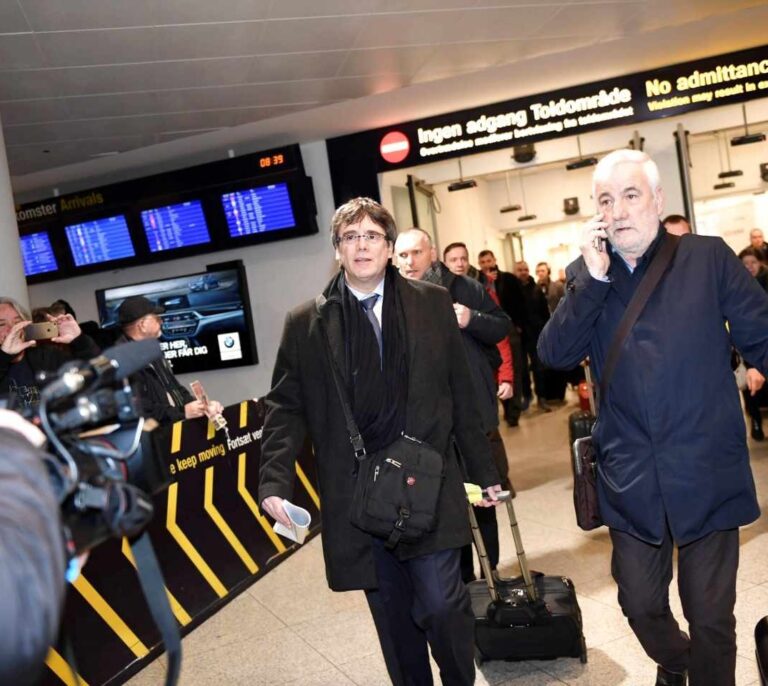 Josep María Matamala, el guardaespaldas de Puigdemont por toda Europa