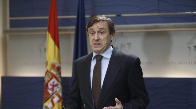Rafael Hernando, en el Congreso de los Diputados.