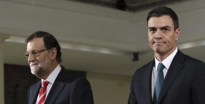 Mariano Rajoy y Pedro Sánchez