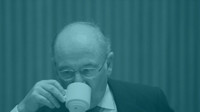 Rodrigo Rato, en su comparecencia en el Congreso.