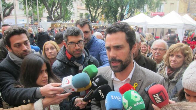 Roger Torrent, candidato de ERC a presidir el Parlament.