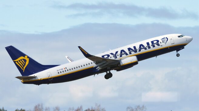 Brutal pelea entre dos pasajeros en un vuelo de Ryanair