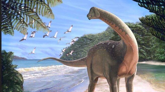 Mansourasaurus, dinosaurio egipcio gigante