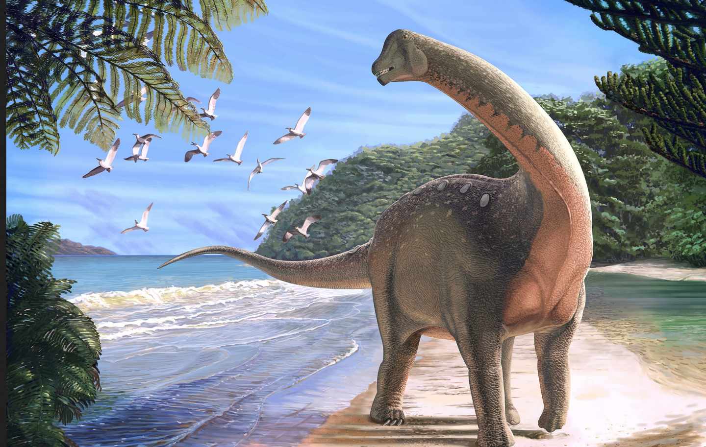 Mansourasaurus, dinosaurio egipcio gigante