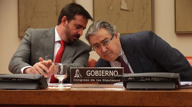Juan Ignacio, durante su comparecencia en la comisión de Interior del Congreso este jueves.