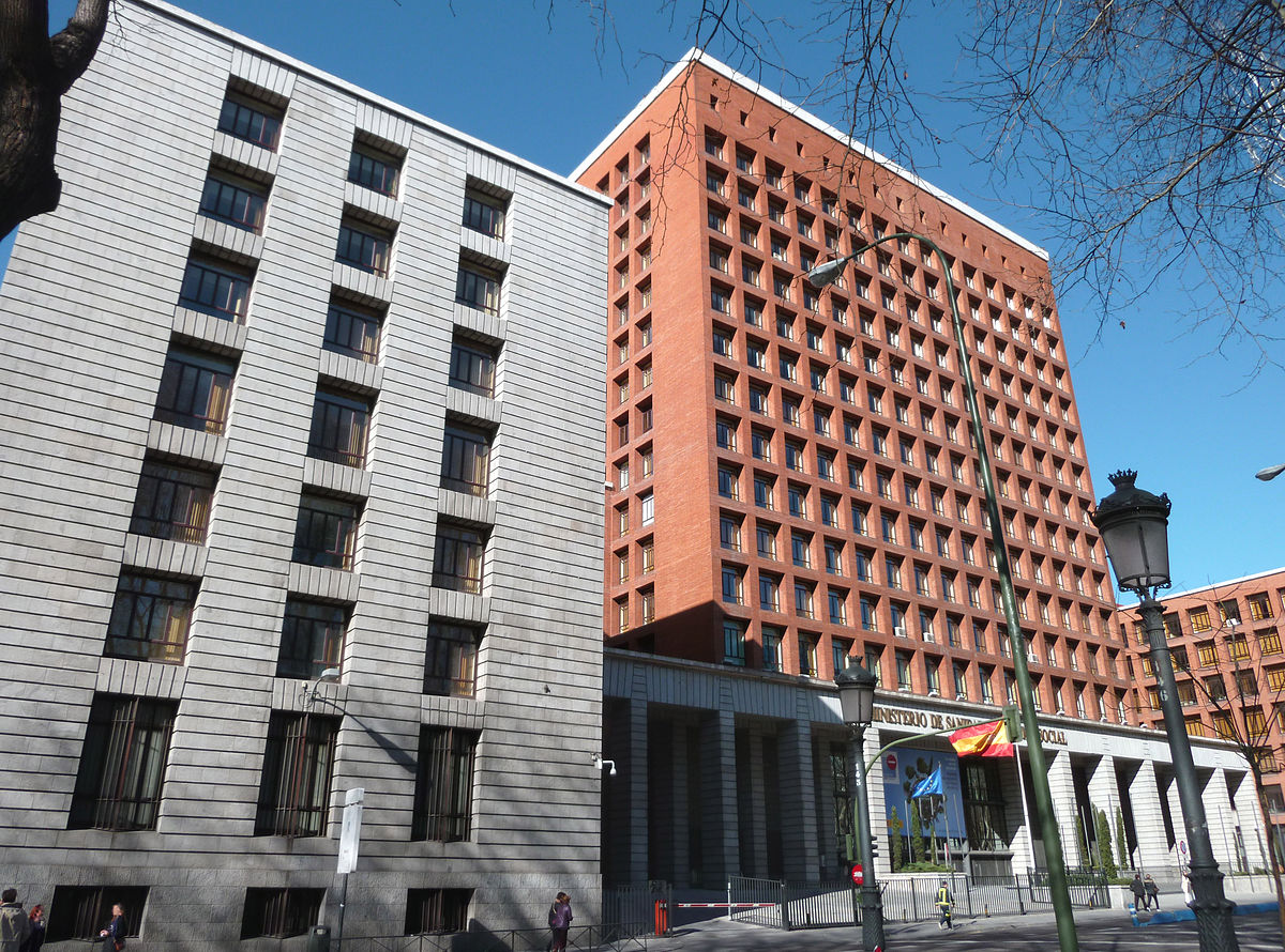 Sede del Ministerio de Sanidad en Madrid.