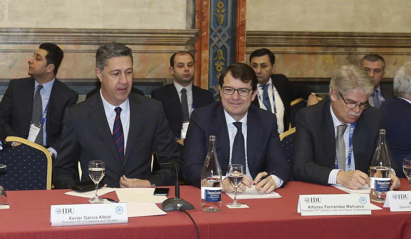 La cumbre de la IDu ha arrancado este lunes en Salamanca con la asistencia de Albiol, Fernández Mañueco y Dastis