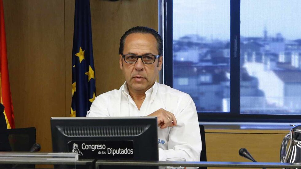 Álvaro Pérez ,'El Bigotes', en el Congreso de los Diputados.