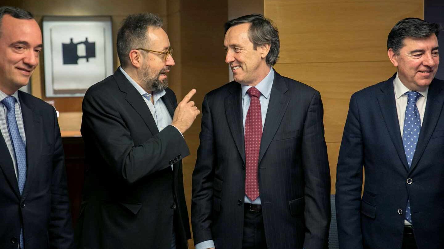 Girauta y Hernando el pasado miércoles en el Congreso