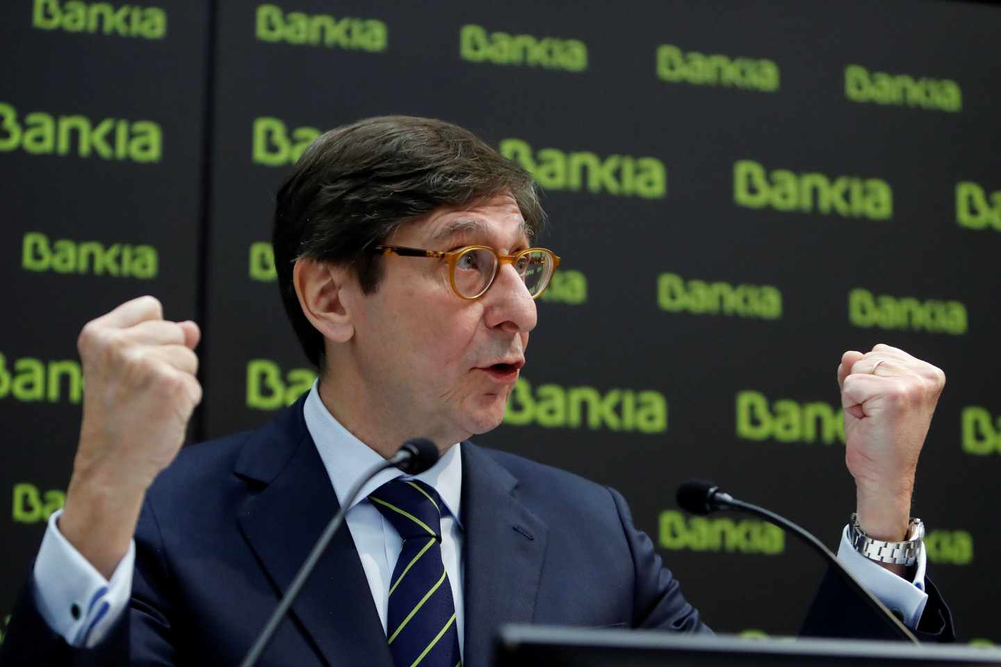 Bankia detecta interés entre inversores y confía en que el Estado prosiga la privatización.