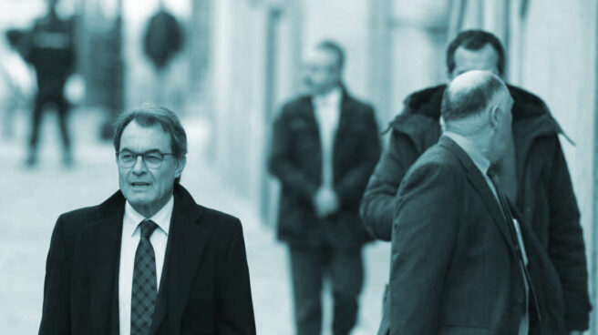 Artur Mas, a su llegada al Tribunal Supremo. Artur Mas, a su llegada al Tribunal Supremo.
