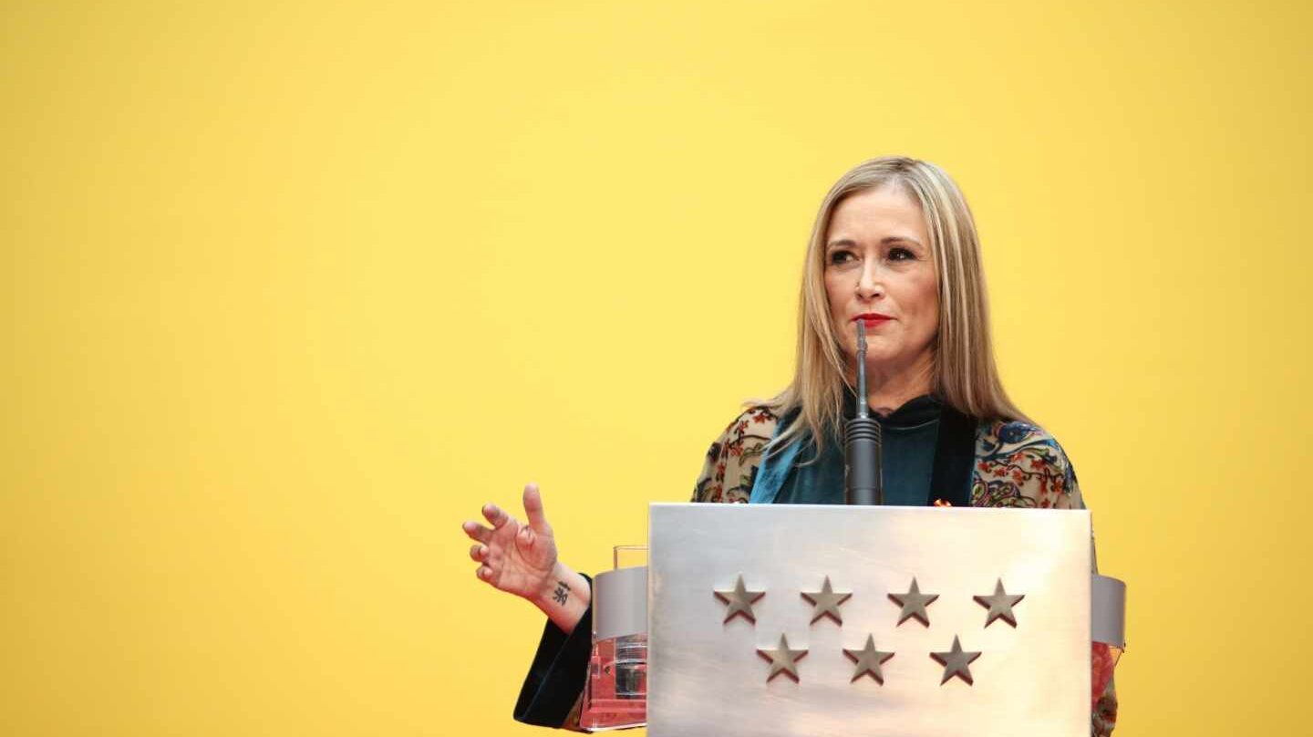 Cristina Cifuentes, presidenta de la Comunidad de Madrid.