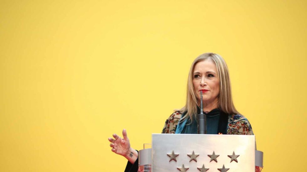 Cristina Cifuentes, presidenta de la Comunidad de Madrid.