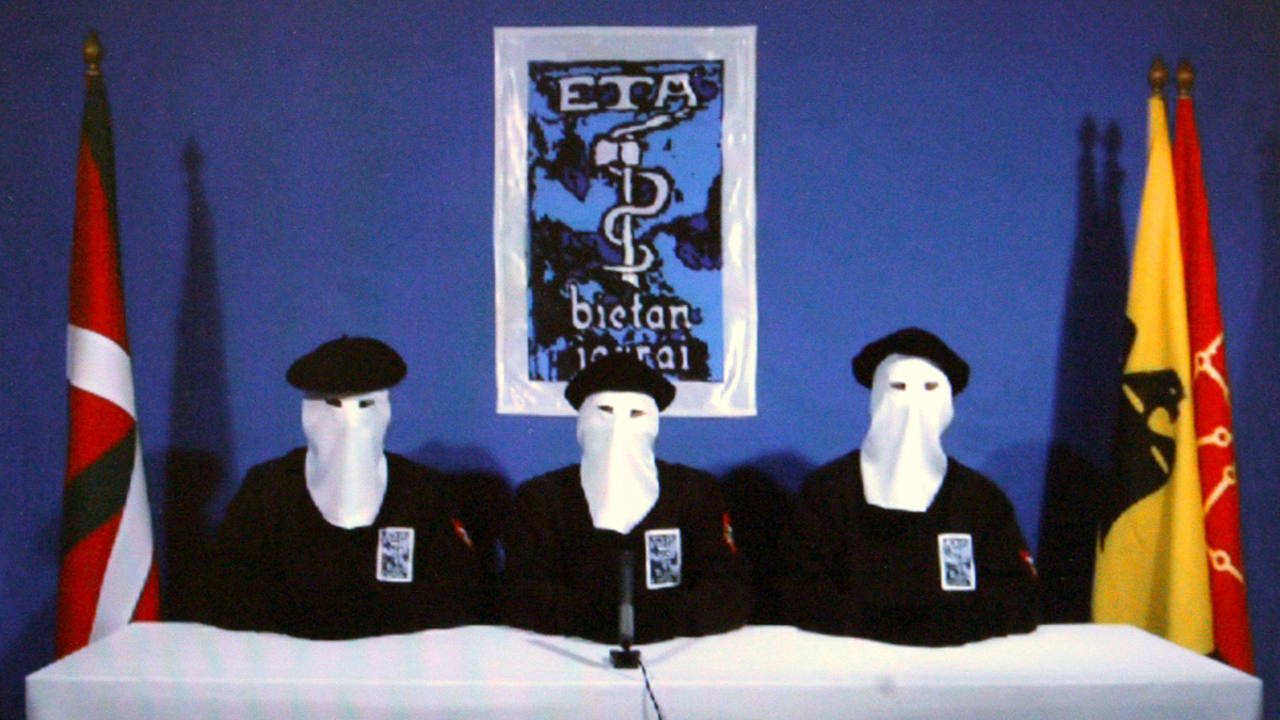 Miembros de la banda terrorista ETA.