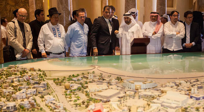 Guijarro viajó en 2014 a Qatar con el presidente de Ecuador para favorecer la inversión petrolífera