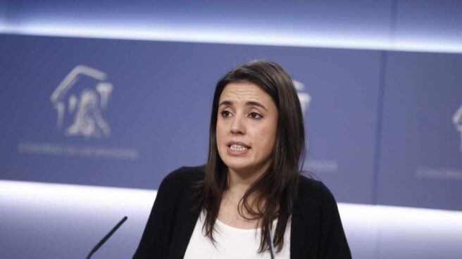 Irene Montero, portavoz de Podemos.