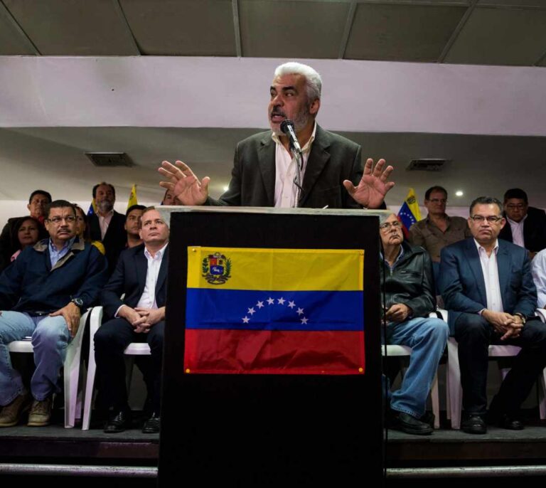 La oposición venezolana rechaza participar en las presidenciales del 22 de abril