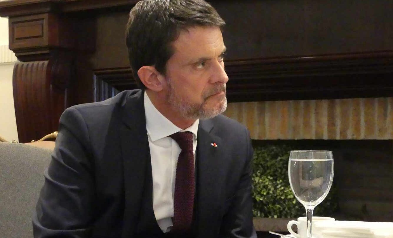 El ex primer ministro de Francia, Manuel Valls.