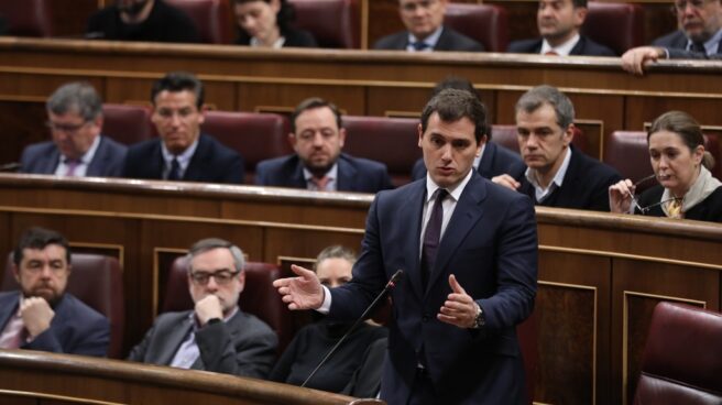 Albert Rivera, en una intervención en el Congreso.