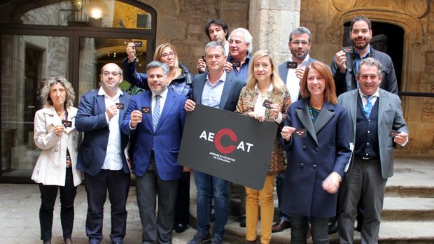 Representantes de la AMI, durante la presentación de la Asamblea de Electos en el año 2016.