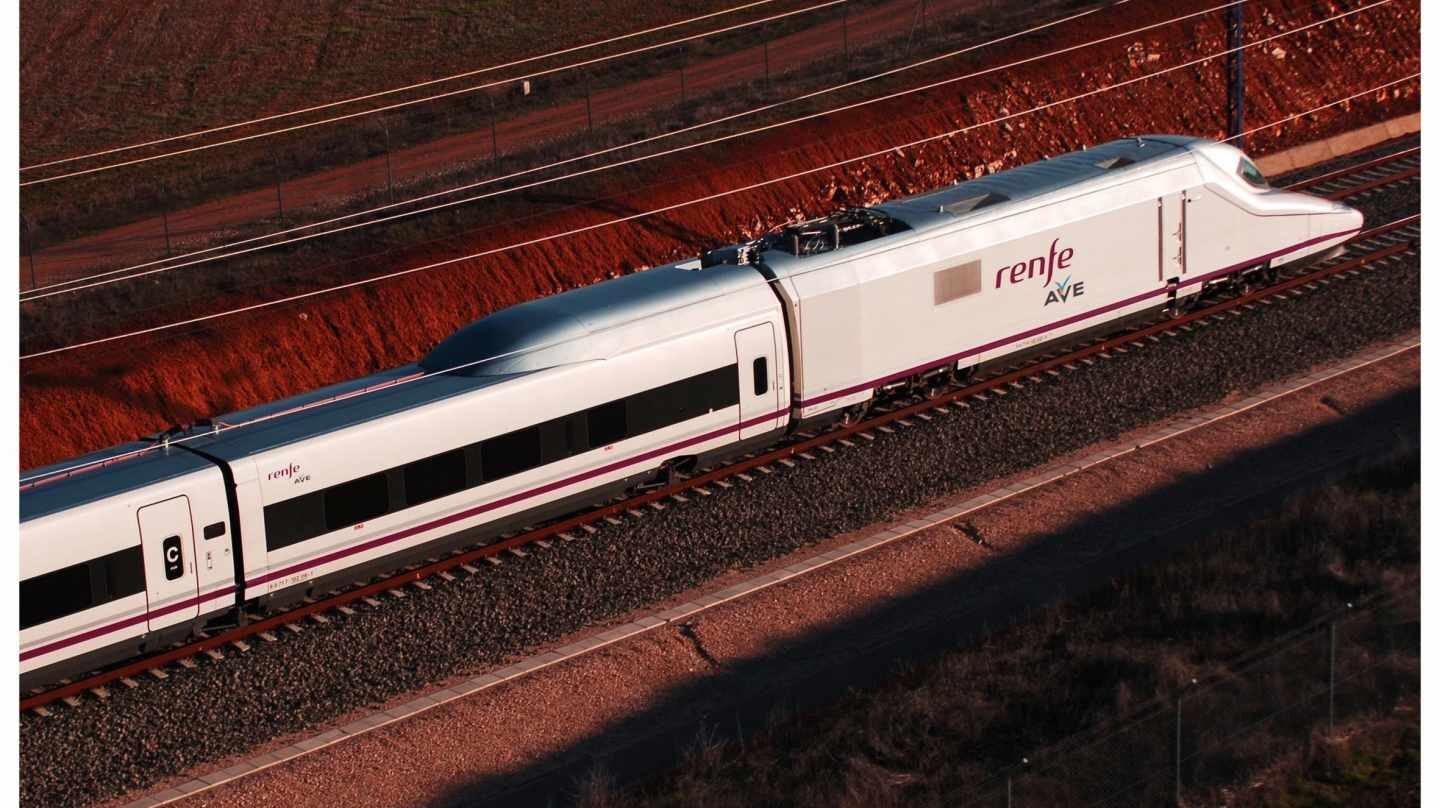 Un tren de AVE de Renfe.