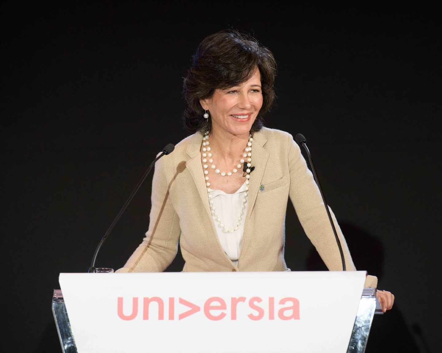 Ana Botín, presidenta de Santander.