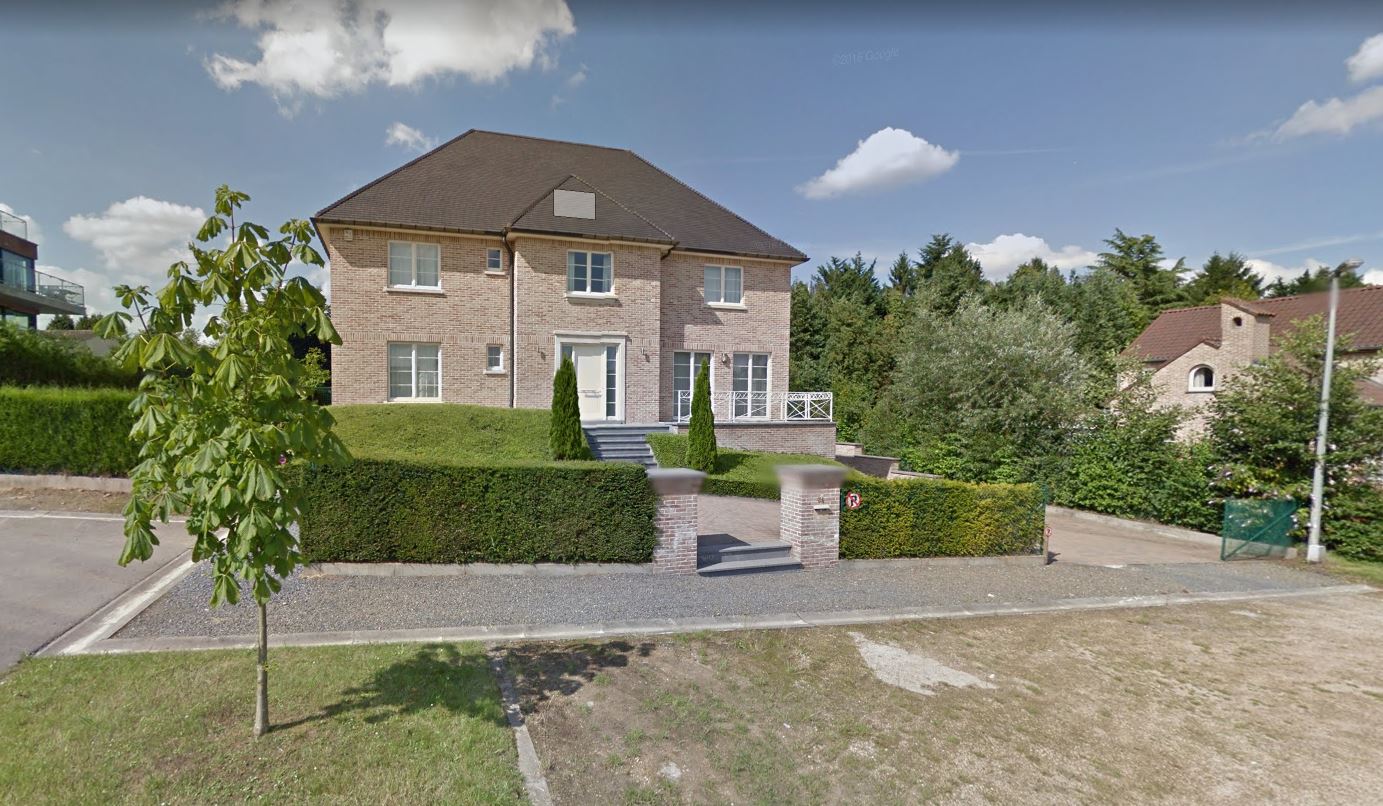 La vivienda alquilada por Carles Puigdemont en Waterloo (Bélgica).