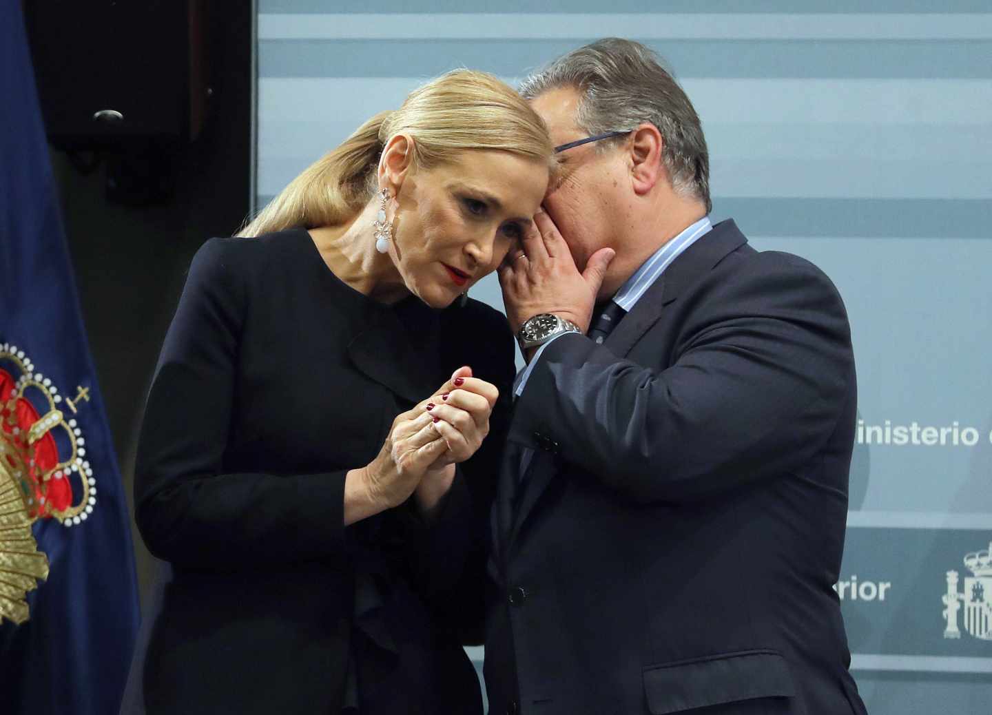 Cristina Cifuentes y Juan Ignacio Zoido.