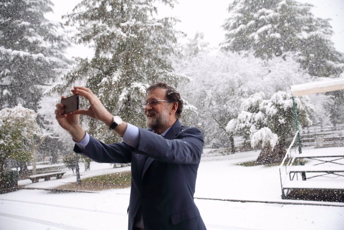 Rajoy, en Moncloa.