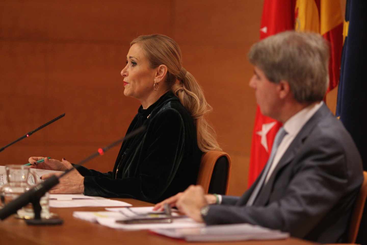 La presidenta de la Comunidad de Madrid, Cristina Cifuentes.