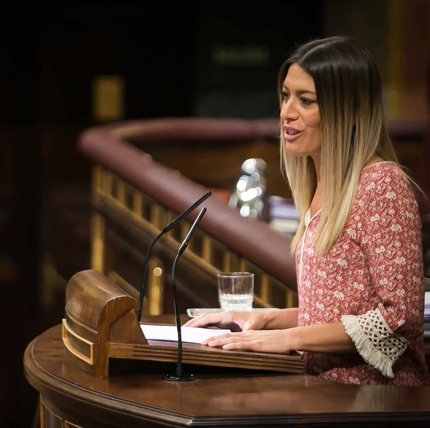 La diputada del PDeCat en el Congreso, Miriam Nogueras.