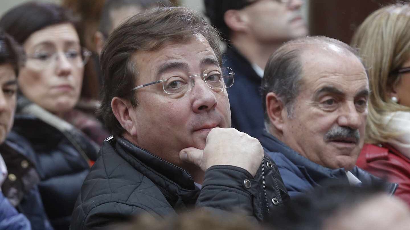 Guillermo Fernández Vara, presidente de Extremadura.