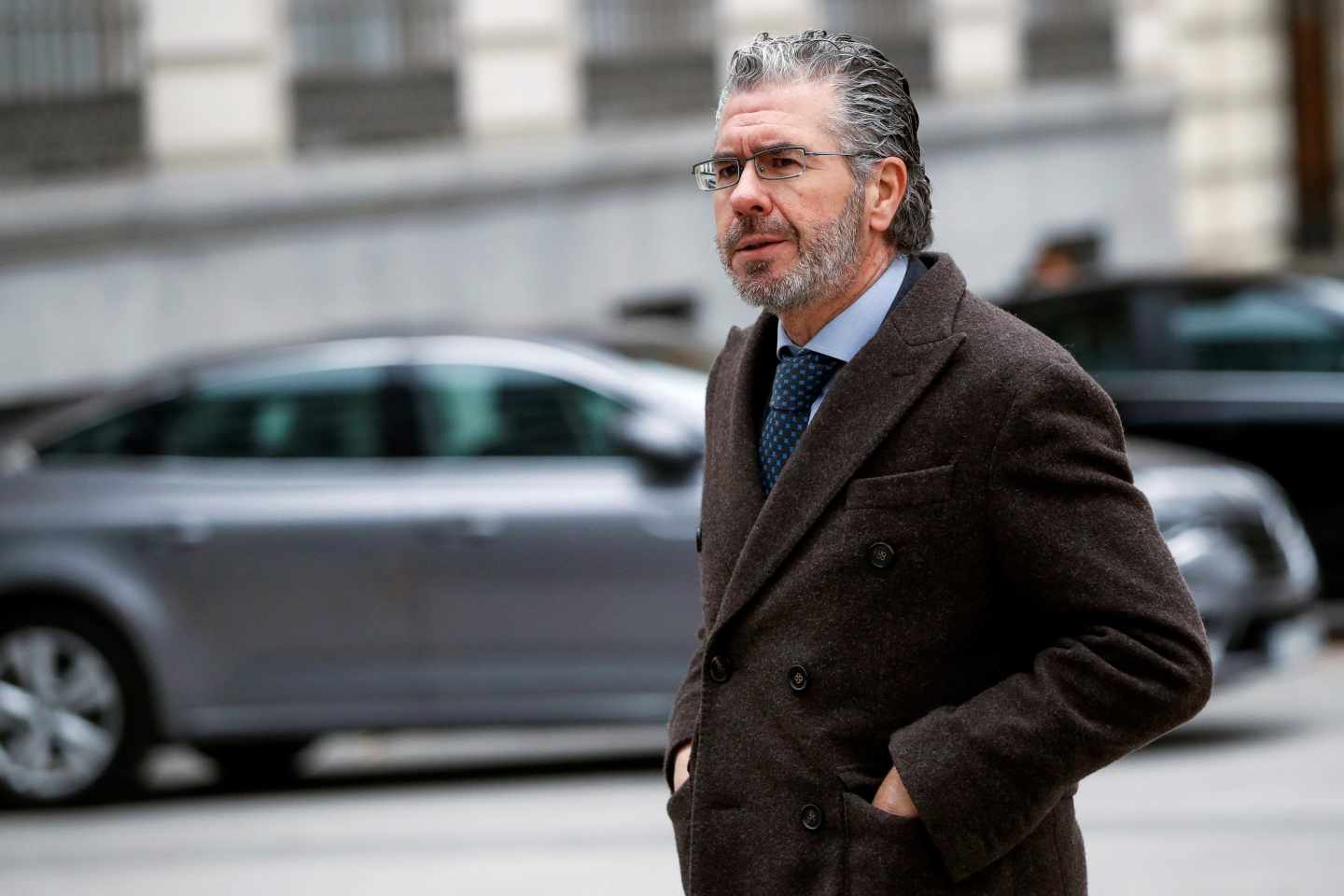 El ex consejero madrileño Francisco Granados, a su llegada a la sede de la Audiencia Nacional.