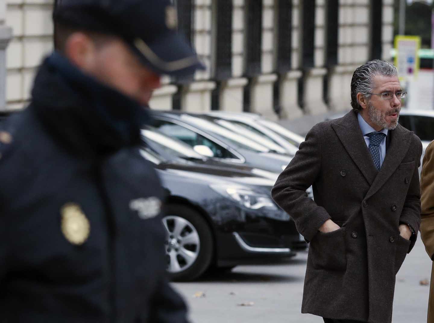 El ex consejero madrileño Francisco Granados, a su llegada a la sede de la Audiencia Nacional.