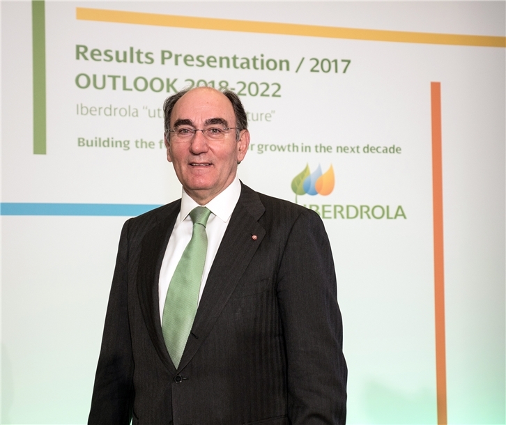 El presidente de Iberdrola, Ignacio Sánchez Galán.