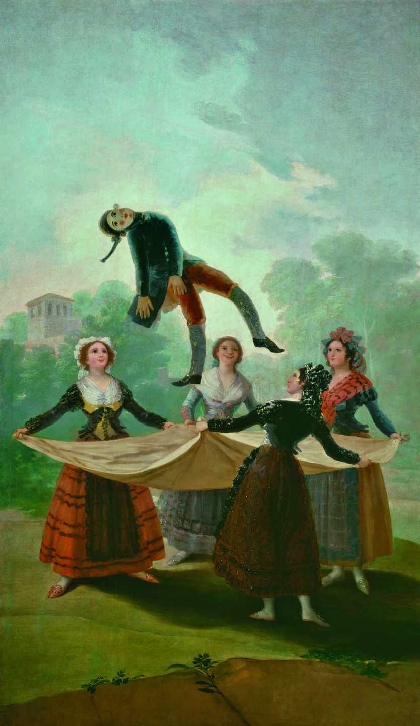 'El pelele', 1791 - 1792. Óleo sobre lienzo,